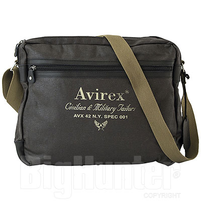 Borsa Avirex Alifax Reporter Bag Cotone Cerato Waterproof