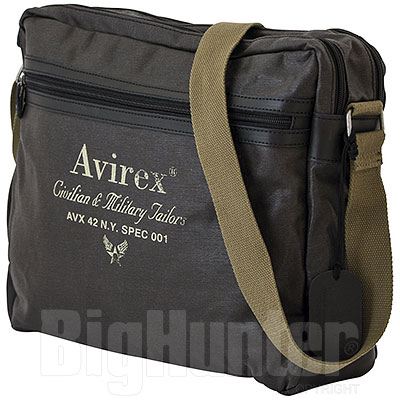 Borsa Avirex Alifax Reporter Bag Cotone Cerato Waterproof