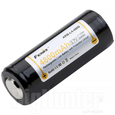 Batteria Fenix Ricaricabile 26650 Li-ion ARB-L4