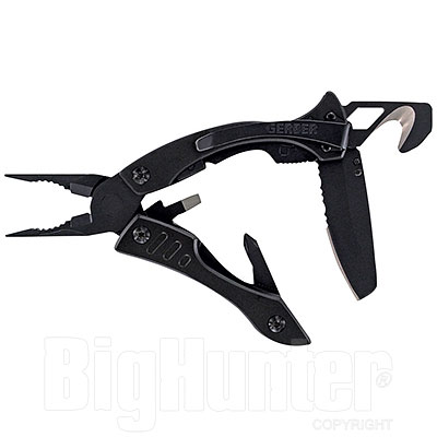 Pinza Gerber Crucial Strap Cutter Black 8 Tools