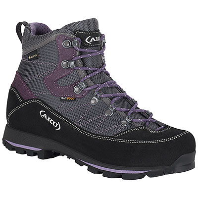 Scarponi Donna AKU Trekker Lite III Wide GTX W'S Antracite-Viola