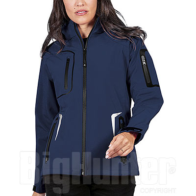 Giacca Donna Softshell Tech 3 Layer Nordic Navy