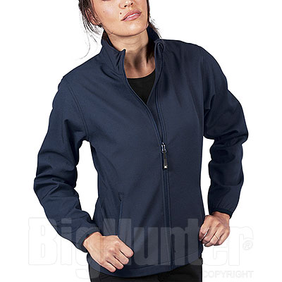 Giacca Donna Softshell Impermeabile 2 Layer Tin Navy