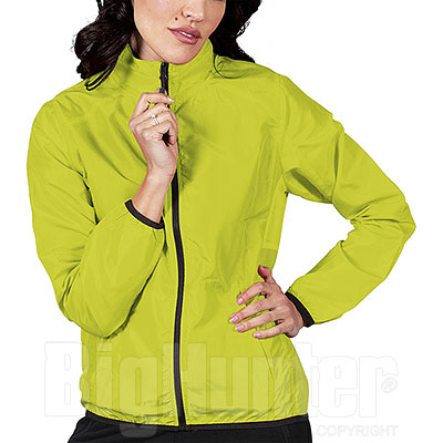 Giacca Impermeabile Donna Rip-Stop Yellow Fluo 