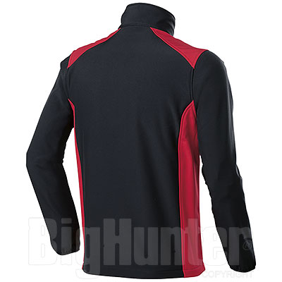 Giacca Softshell Bicolor Black-Red