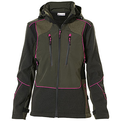 Giacca Donna Blatex Softshell XMPM Green-Fucsia