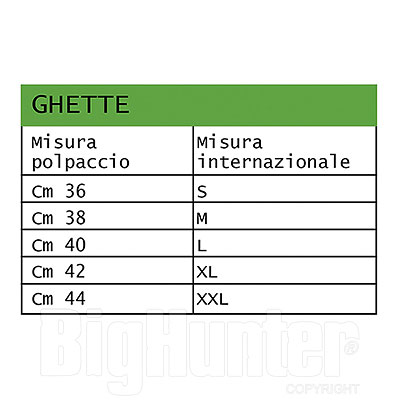 Ghette Cordura Rip-Stop Riserva R1704 Traction System® Rif.Giallo