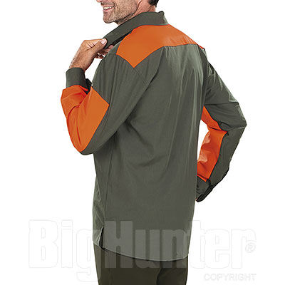 Overshirt Kalibro Tracker Green Orange HV 