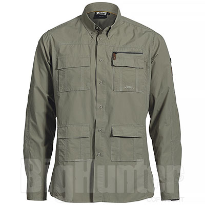 Camicia uomo Overshirt Jeep ® Military Green original