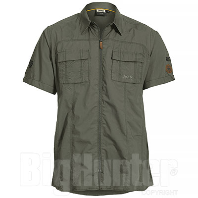 Camicia Jeep ® Manica Corta Military Green original