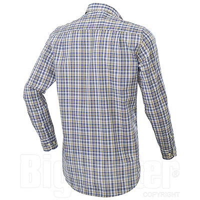 Camicia Beretta Tom Blu Check