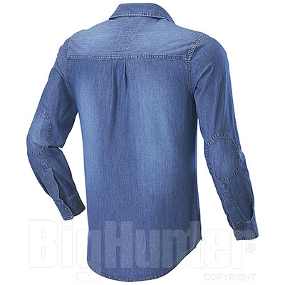 Camicia Jeans uomo Diadora Utility Denim Blu