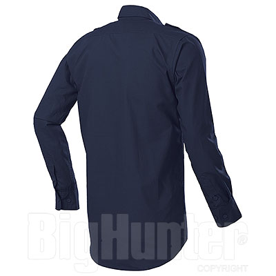 Camicia Cotton Rip-Stop Dark Blu