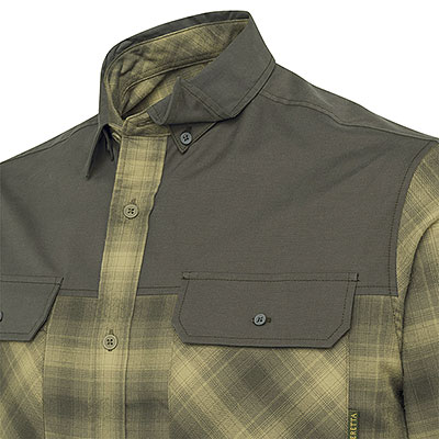 Camicia uomo Beretta Outpost Moss Check