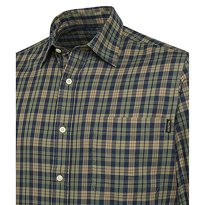 Camicia uomo Beretta Bryggen Blu & Sand Check