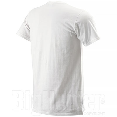 T-Shirt White Collo V 
