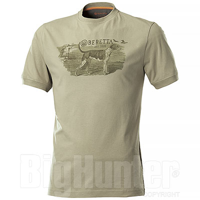 T-Shirt Beretta Hunting Dog Sand