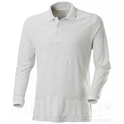 Polo Fruit of the Loom Light Grey M/L