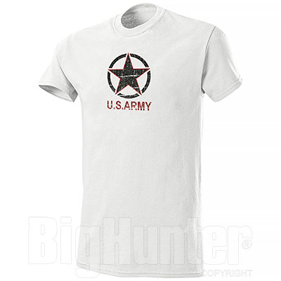 T-Shirt U.S.Army White