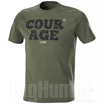 T-Shirt Beretta Courage Safari Lion Olive 