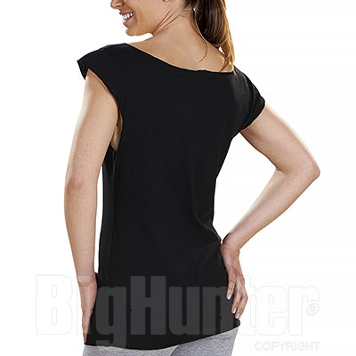 T-Shirt Donna  Longer Black