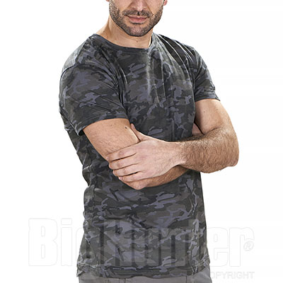 T-Shirt uomo Camouflage Grey