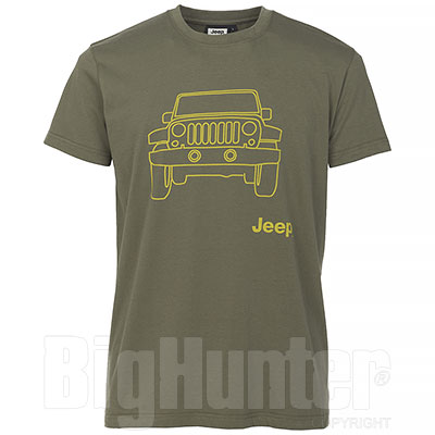 T-Shirt uomo Jeep ® Vehicle Dusky Green original