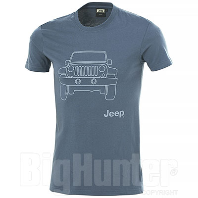 T-Shirt uomo Jeep Vehicle Indigo