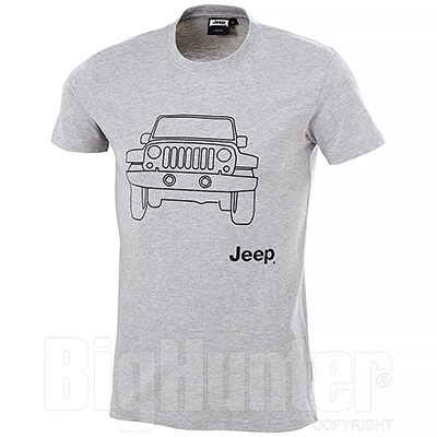 T-Shirt uomo Jeep Vehicle Grey Mélange