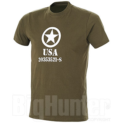 T-Shirt Allied Star USA Green