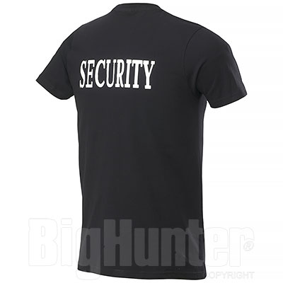 T-Shirt uomo Security Black
