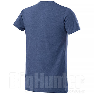 T-Shirt uomo Mélange Effect Blu