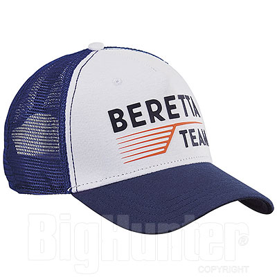 Berretto con visiera Beretta Team Blu Beretta and White
