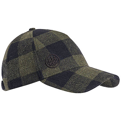 Berretto Beretta Lodge Checkered Green Moss Check