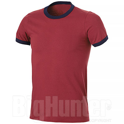 T-Shirt uomo Ringer-T Indipendence Red-Navy