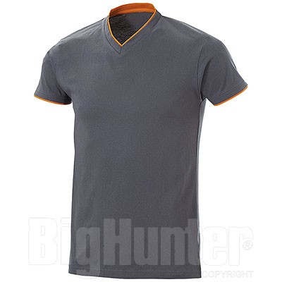 T-Shirt uomo Serrat Grey-Orange