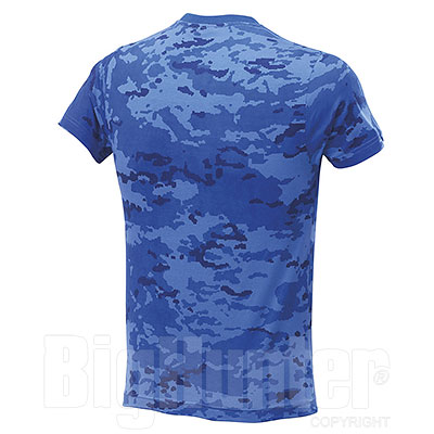 T-Shirt uomo Combat Camo Blu