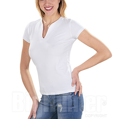 T-Shirt Donna Elasticizzata White
