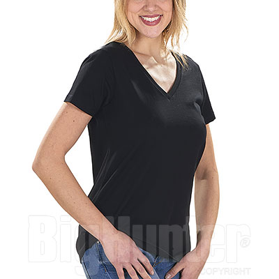 T-Shirt Lady Organic Ring Spun Black