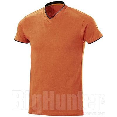 T-Shirt uomo Serrat Orange-Black