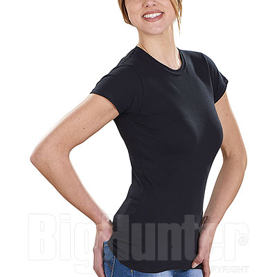 T-Shirt Donna Soft Style Fit Black