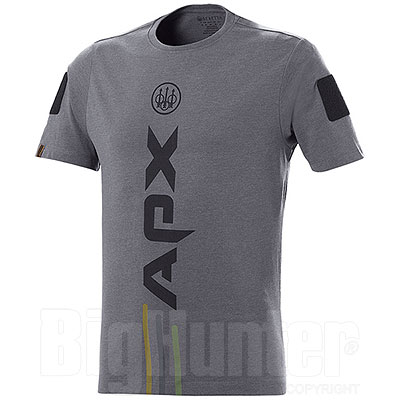T-Shirt Beretta APX Grey Mélange M/C