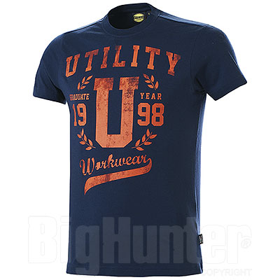 T-Shirt Diadora Utility Graphic 19U98 Blu Corsair