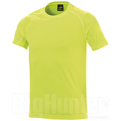 T-Shirt uomo Sport Nek Dry Skin Yellow