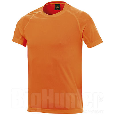 T-Shirt uomo Sport Nek Dry Skin Orange
