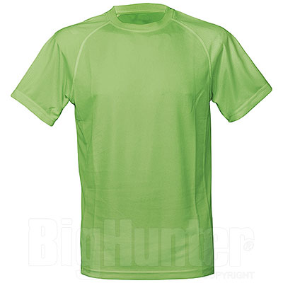 T-Shirt Sport Dry Fit Green Fluo