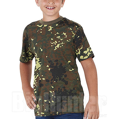 T-Shirt Bambino Flecktarn Camo