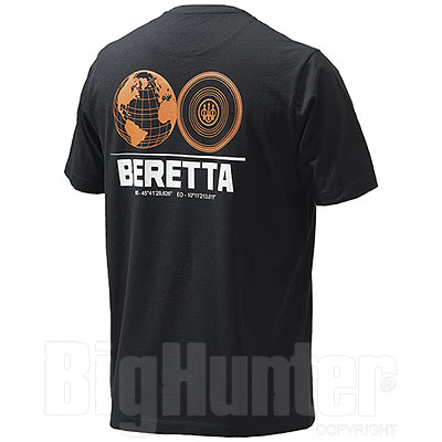 T-Shirt uomo Beretta WW Clay Black
