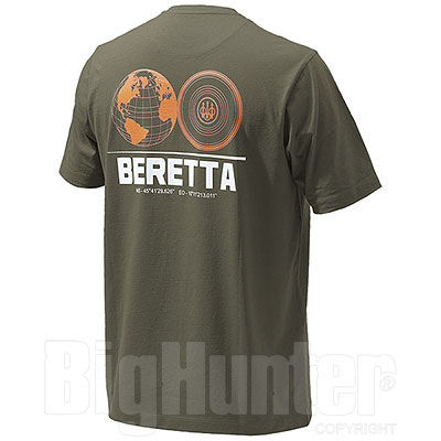 T-Shirt uomo Beretta WW Clay Green