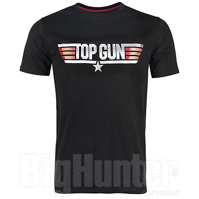 T-Shirt uomo Top Gun Black Original Paramount